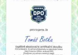 DPO certifikát