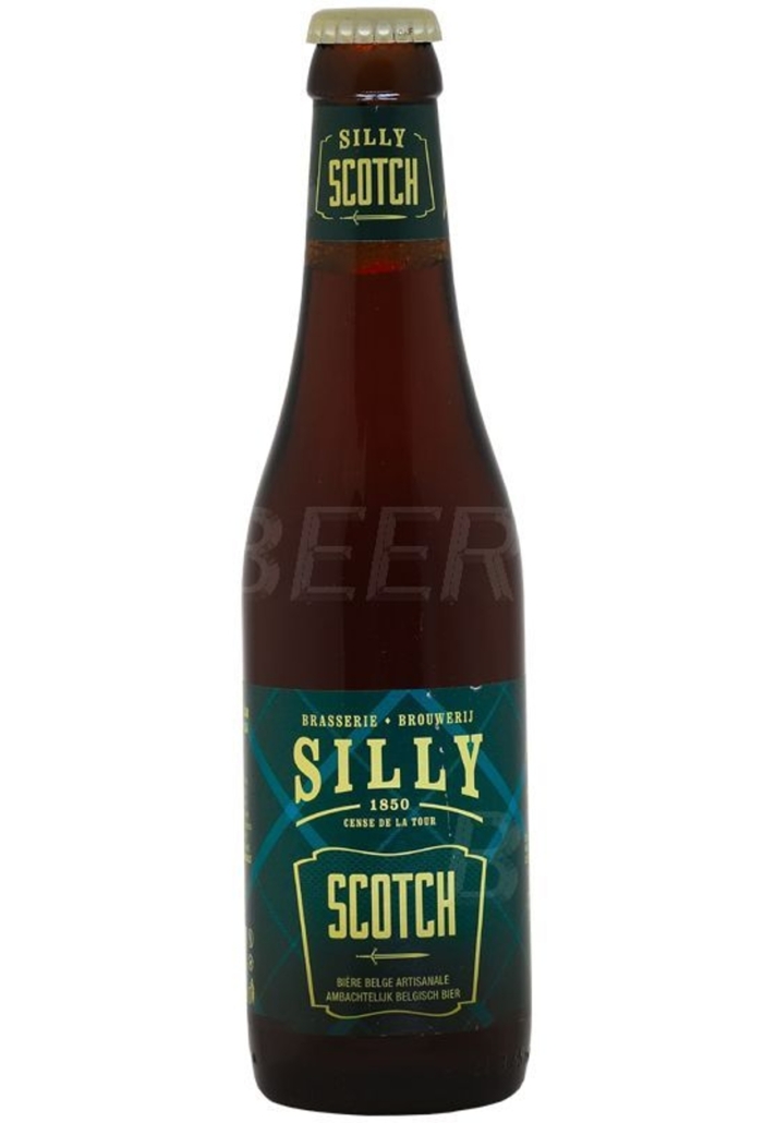 Nalité pivo Silly Scotch Ale ve sklenici s pěnou